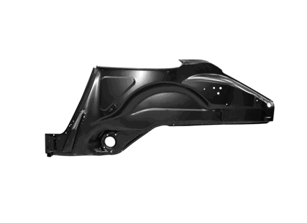 Hinterradkasten (Innenkotflügel) - Komplett. Porsche 911 Coupé 1965-1973 - 91150101722, 91150101822, 91150101700, 91150101800, PCG50101722, PCG50101822, PCG50101700, PCG50101800 - 1682400470, 1682400480