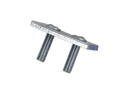 排气后消声器固定板。保时捷 986 Boxster - 99611331101 - 1625001400