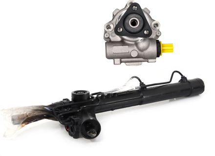 Kit cremagliera sterzo e pompa servosterzo. Porsche 987 Boxster / 987C Cayman / 997.1 RHD (guida a destra) - 411091500322, 99631405002, 99631405003, 99631402004, 99631402005, 99731402000, 99734701209, 99734701208, 99734701207, 99734701205, 99734701204, 99734701206