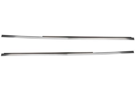 Garniture de moulure extérieure de porte, Chrome. Porsche 911 65-83 Targa / Cabrio - 90153143141, 90153143241