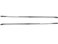 Garniture de moulure extérieure de porte, Chrome. Porsche 911 65-83 Targa / Cabrio - 90153143141, 90153143241