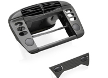 Kit postmontaggio consolle centrale in carbonio. Porsche 996 >>2001 - 00004480130