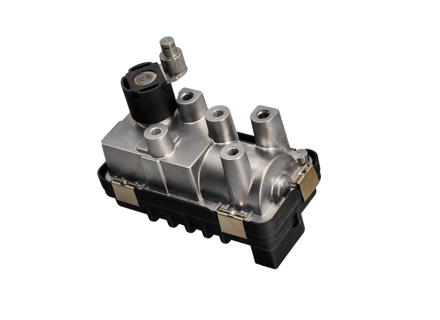 Actionneur de turbocompresseur. Porsche 957 / 958 Cayenne 3.0L Diesel - 95512302500, 059145722J, PAB145873B
