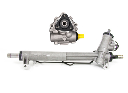 Lenkgetriebe und Servopumpe. Porsche 986 Boxster / 996 Carrera Rechtslenker - 411091500322, 99631405002, 99631405003, 99631402004, 99631402005, 99731402000, 99634701210, 99634701208, 99634701205, 96347012087, 99634701204, 99634701207, 99634701206