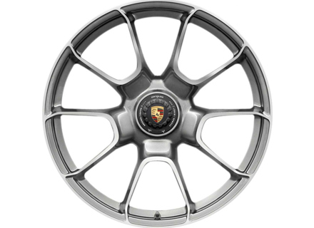 Centre lock Turbo S Exclusive Design rear alloy wheel in Platinum Silver Metallic finish 21' 12J ET70 - 992601025AFOU7 Centre lock Turbo S Exclusive Design rear alloy wheel in Platinum Silver Metallic finish 21' 12J ET70 - 992601025AFOU7
