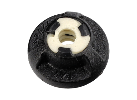 Plastic securing nut rear spoiler. Porsche 997 Sport Classic - 9975125819A Plastic securing nut rear spoiler. Porsche 997 Sport Classic - 9975125819A