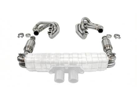 CARGRAPHIC GT Sport Exhaust System Backdate With ID42 GT, No Heating, No Valves, For GT3 Silencer. Porsche 964 Carrera 2/4/RS - 96411104504, 96411104605, 96411104502, 96421103905, 96421103932, 96421104004, 997111027A1