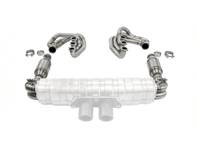 Sistema di scarico sportivo CARGRAPHIC GT retroattivo con ID42 GT, senza riscaldamento, senza valvole, per silenziatore GT3. Porsche 964 Carrera 2/4/RS - 96411104504, 96411104605, 96411104502, 96421103905, 96421103932, 96421104004, 997111027A1