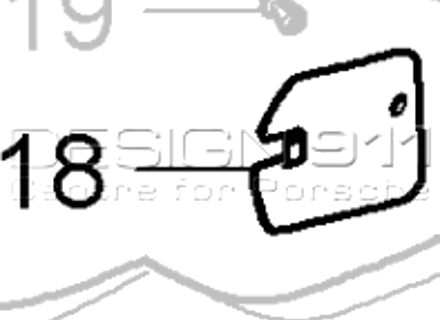 Plaque de maintien du pare-chocs avant. Porsche 970 Panamera - 97050532500, 97050532600 Plaque de maintien du pare-chocs avant. Porsche 970 Panamera - 97050532500, 97050532600