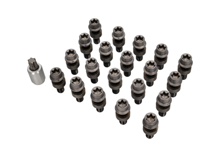 Boulons de roue en titane, lot de 20. Porsche 992.2 - WHT010249A Boulons de roue en titane, lot de 20. Porsche 992.2 - WHT010249A