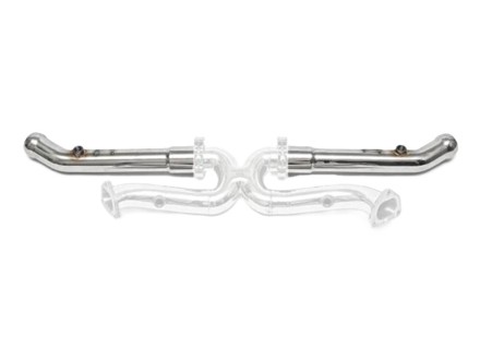 Fabspeed Catbypass pijp conversiekit. Porsche 993 Carrera (alleen voor Fabspeed X-pijp) - 99311321316, 99311321338, 99311321343 - FS.POR.993.CBCK