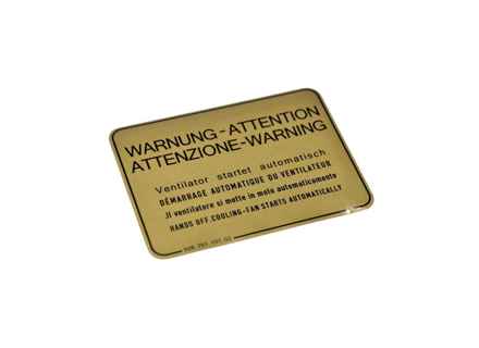 Advertencia para los aficionados a las pegatinas. Porsche 928 - 92870115102 - PAKAV