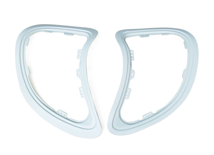 Insert d'Entourage Extérieur pour Aérateurs Latéraux Turbo Look Porsche 996 - 99650436101G2X, 99650436201G2X