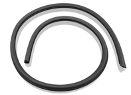 Junta de puerta, interior. Porsche 914 - 91453182110, 91453182210