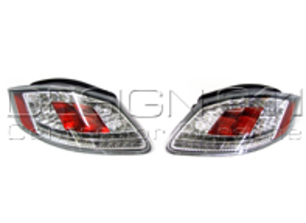 LED-Upgrade-Blinkereinheiten hinten. Klarer Techno Porsche 987 Boxster / 987C Cayman - 98763144410