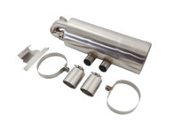 Silencieux d'échappement arrière avec valves, style sport « GT3 », DesignTek. Porsche 911 1975-89 - 93011102200, 93011102203, 93011104300, 93011104301, 93011104303