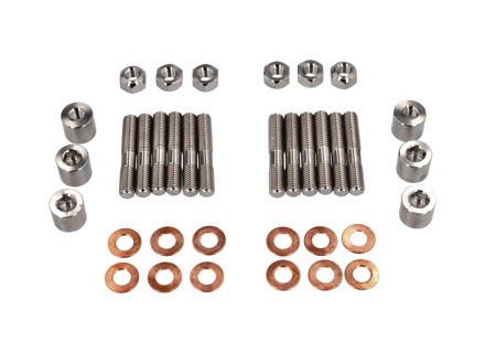 Kit de goujons de culasse d'échappement en Titane. Porsche911 3.2L - 99906223902, 99908400201, 99908500102, 99906223903