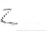 Pinza anteriore a tubo flessibile del freno, DESTRA. Porsche 911 65-68 - 90135560400, 90135560401, 90135560402, 90135560403