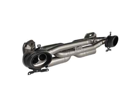 Akrapovic Slip-On 赛车线（钛金属）。保时捷 992 Carrera / S / 4 / 4S / Cabriolet - 992251053A, 992298019A - S-PO/T/8
