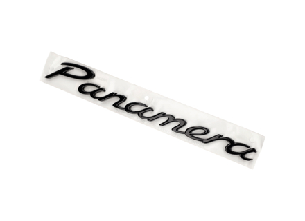 Opschrift/letters "Panamera", achterklep, hoogglans zwart. Porsche 971.1 / 971.2 Panamera 2017-24 - 971853675H