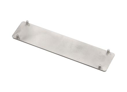 Montageplatte für Beschriftung. Porsche 911 1970-77 - 91155910700, 91155901502, 91155901503