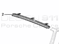Roof Front Panel. Porsche 993 1994-98 - 99350214300GRV Roof Front Panel. Porsche 993 1994-98 - 99350214300GRV