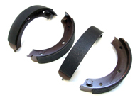 Mâchoires de frein à main, jeu de 4. Porsche 911 1965-68 / 356B / 356C - 90135290613, 90135290614, PCG90120971, 	90135209710 - PS8532, 911419/00, 1663900410, BP PS8532 Mâchoires de frein à main, jeu de 4. Porsche 911 1965-68 / 356B / 356C - 90135290613, 90135290614, PCG90120971, 	90135209710 - PS8532, 911419/00, 1663900410, BP PS8532