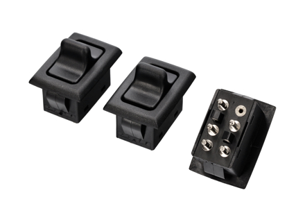 Elektrischer Fensterheberschalter. Porsche 964 / 993 (3er-SET) - 9646136210101C, 9646136210001C, 9646136210201C - URO-004181, EP380171, 1696700200