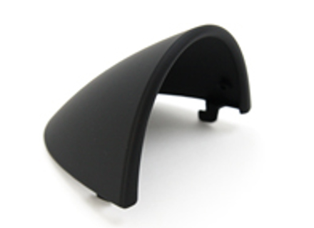 Dashboard stopwatch buitenhoes in zwart. Porsche 971 Panamera - 9718573035Q0