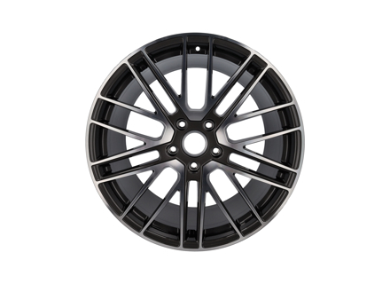 Jante 21" design 911 turbo finition titane Arrière 11,5J x 21 ET69. Porsche 971.2 Panamera - 971601025ANOC6