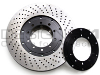 Kit adattatore mozzo disco freno per disco freno turbo 332mm x 32mm Kit di aggiornamento per Porsche 911 Kit adattatore mozzo disco freno per disco freno turbo 332mm x 32mm Kit di aggiornamento per Porsche 911
