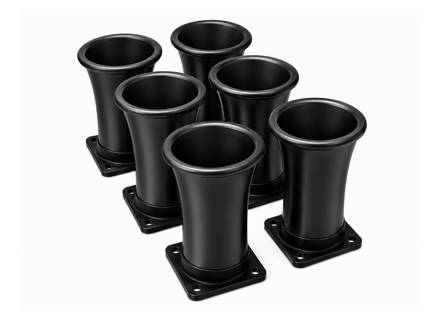Velocity Stack Set Black for Rennen ITB. Porsche 911