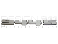944S - Rear Badge. Porsche 944 S - 94455919101, 944.559.191.01 944S - Rear Badge. Porsche 944 S - 94455919101, 944.559.191.01