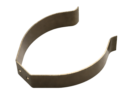 Heater Tube Bracket. Porsche 911 / 914 1969-76 - 90150112820, 90150112820GRV - PP213S