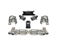 Fabspeed Supersport Performance Exhaust Package RACE Polished Stainless Steel. Porsche 997.2 Turbo / Turbo S - FSPOR9972TSHDR, FSPOR9972TQDTP, FSPOR9972TCOMPAI, FSPOR9972TET, FSPOR9972TSSRXP, FSPOR9972TCB