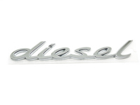 DIESEL - Chrome door badge for Porsche 970 Panamera - 97055925500 DIESEL - Chrome door badge for Porsche 970 Panamera - 97055925500