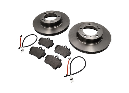 FRONT Brake Pads and Brake Disc Package for Porsche Boxster 986 2.5L / 2.7L 1997-04 - 98735193903, 98635140105, 99661236501, 98735193903BRE, 98635140105BRE, P65007, 98635139311, 98635193911, 98635193913, 98635193915, 98735193902, 98735193904, 09948211, 99661236500 FRONT Brake Pads and Brake Disc Package for Porsche Boxster 986 2.5L / 2.7L 1997-04 - 98735193903, 98635140105, 99661236501, 98735193903BRE, 98635140105BRE, P65007, 98635139311, 98635193911, 98635193913, 98635193915, 98735193902, 98735193904, 09948211, 99661236500