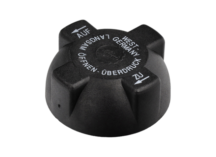 Coolant reservoir / expansion tank cap. Porsche Boxster 986 / Boxster 987 / Cayman 987C / 996 / 997 - 99610644704, 99610644703, 99610644702, 99610644701, 99610644700, 171121321D - 37520