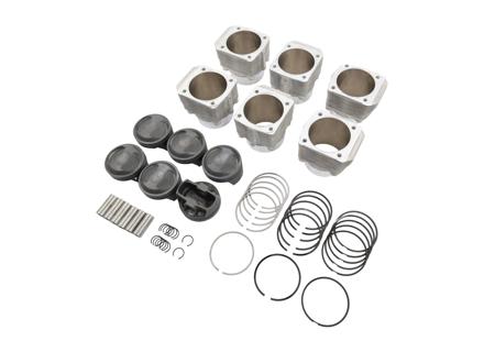 Ensemble de moteur à piston et cylindre. Porsche 964 NA 3.6L à 3.8L (cylindre Ø109mm) - PS102-018, PP102-011, PC102-001