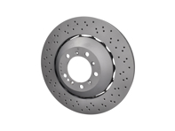 Brake disc rotor, Front. FORMULA Z. Porsche 981 Boxster 2.7L / 981C Cayman 2.7L (OE Part No 98135140101/98135140201) - 98135140580, 98135140581, 98135140680, 98135140681, 9GT615301N, 9GT615302N, 460.4535.70, 460.4534.70 - 460.4535.70, 460.4534.70