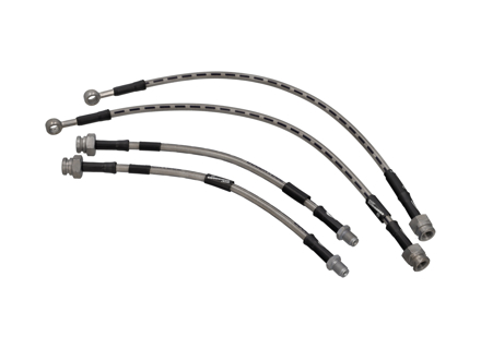 Goodridge 不锈钢制动软管套件 SPR0300-4P。保时捷 928 1986-95 - 92835508102, 92835508002, 92835508003, 92835508004