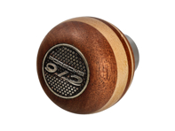 Mahogany and maple wood gearshift knob. Porsche 912 - 90142401400