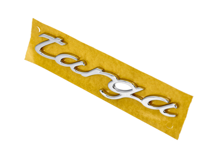 'TARGA' - Insignia de barra cromada para Porsche 991 (911) Targa - 99155930700 'TARGA' - Insignia de barra cromada para Porsche 991 (911) Targa - 99155930700