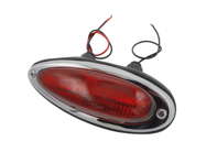 Intermitente trasero rojo. Porsche 356 Estados Unidos - 64463140300, 64463140400 - PS9207, PS9208, 1695300170, 1695300180