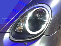 HEADLAMP PROJECTOR XENON + AURORA LIGHT Porsche 987 05-08 BLACK LENS RHD - 987631012 HEADLAMP PROJECTOR XENON + AURORA LIGHT Porsche 987 05-08 BLACK LENS RHD - 987631012