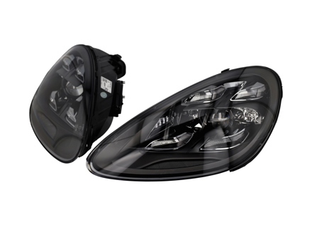 Upgrade fari a LED 2023 PDLS stile abbaglianti laser Porsche Cayenne 958.1 2011-2014 LHD - 95863117300, 95863117301, 95863117400, 95863117401