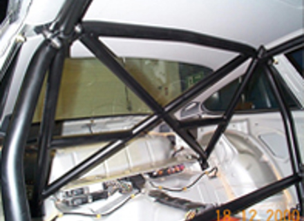 Überrollkäfig 6-Punkt-Verschraubung mit einzelnen Türstangen. Porsche 996 / 997 Überrollkäfig 6-Punkt-Verschraubung mit einzelnen Türstangen. Porsche 996 / 997