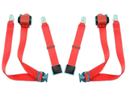 Cinture di sicurezza anteriori con arrotolatore automatico a 3 punti SWB Porsche 911/ 912 - 912 - SA-5057 Cinture di sicurezza anteriori con arrotolatore automatico a 3 punti SWB Porsche 911/ 912 - 912 - SA-5057