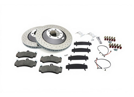 Disco freno ANTERIORE da 380 mm e pastiglie freno. Porsche 997 GT3 2010>> Zimmermann FORMULA Z - 99735140991, 99735141091 - 460.1551.70, 460.1550.70