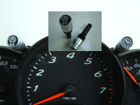 Uhren- und Auslöselegierungsknöpfe. Porsche 996 / 986 - Cs996 Uhren- und Auslöselegierungsknöpfe. Porsche 996 / 986 - Cs996
